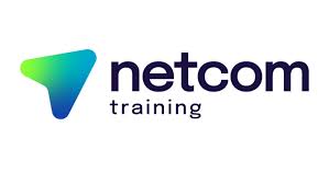 A computer cursor next to the words Netcom Training.